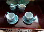 blue lustre tea cups